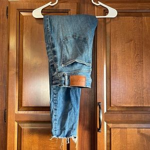 Lucky brand skinny high rise jeans (ankle)